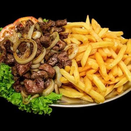 Porção de Filé com fritas 